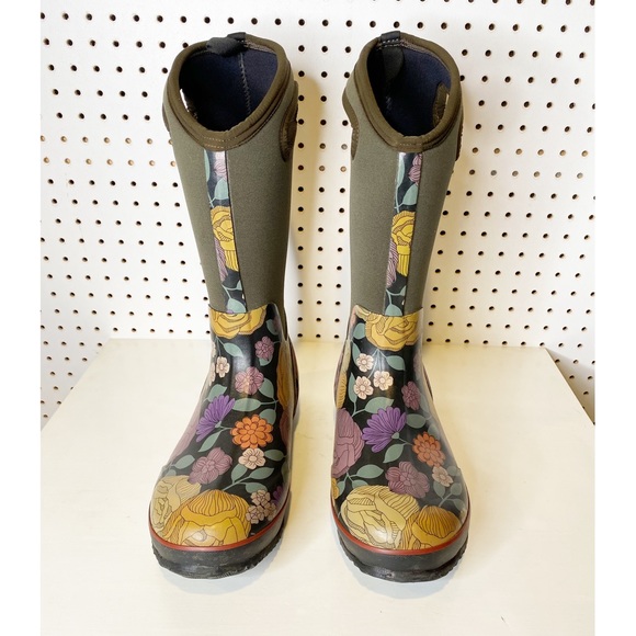 Bogs | Classic High Le Jardin Insulated Waterproof Rain Boot Sz. 11 - Picture 2 of 9